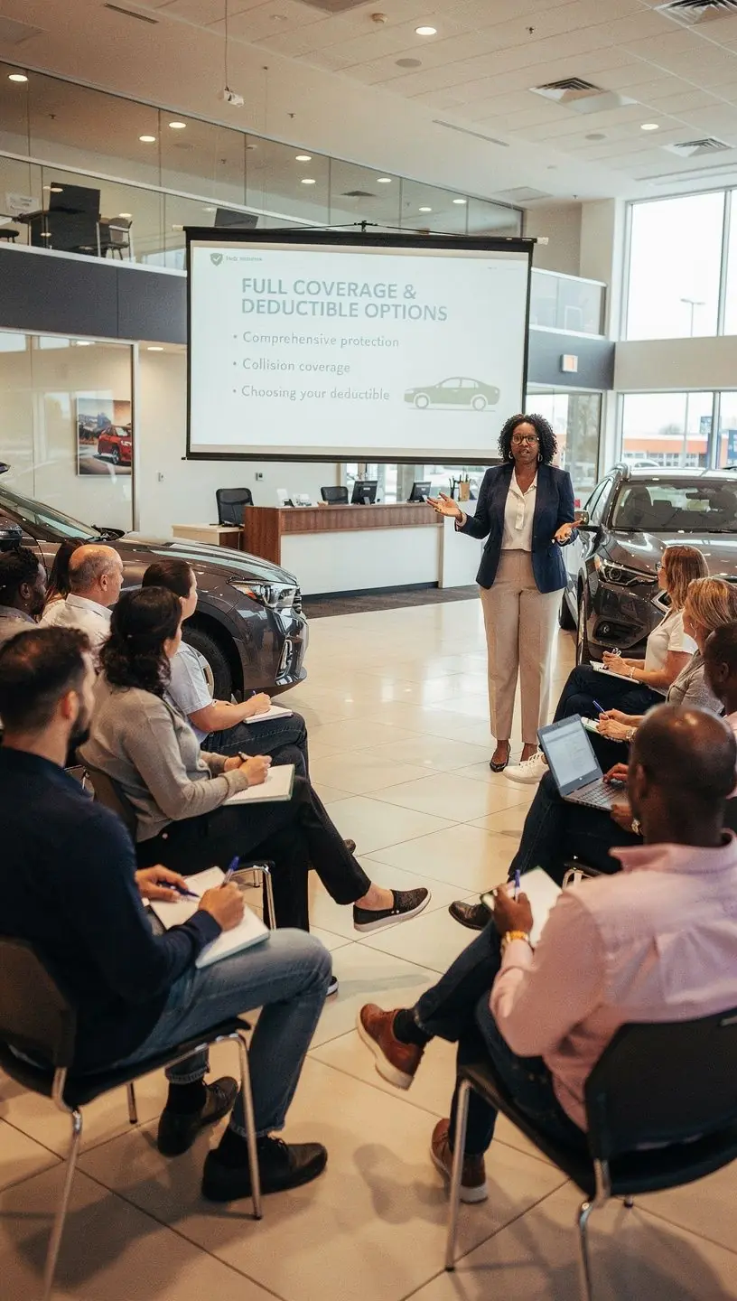 Klient korzysta z aplikacji mobilnej do zarządzania ubezpieczeniem samochodowym na swoim smartfonie.