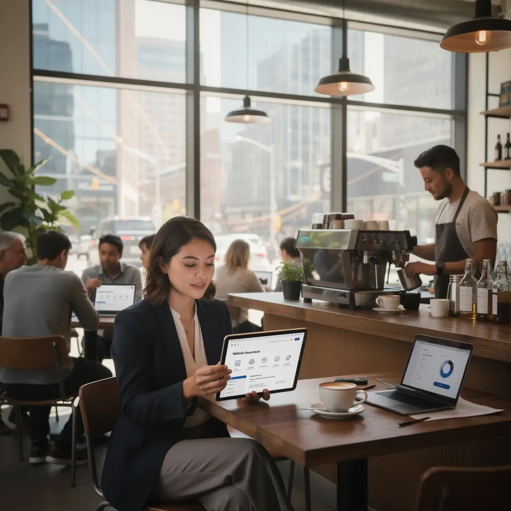 Obraz przedstawiający różne plany ubezpieczeń samochodowych z opcjami pełnego pokrycia i odliczeń.